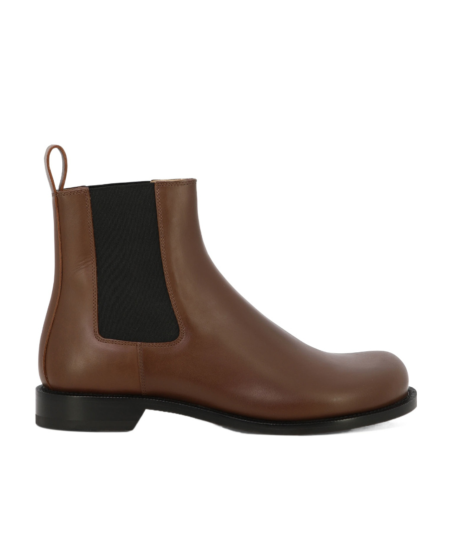 Loewe Campo Chelsea Boots In Brown