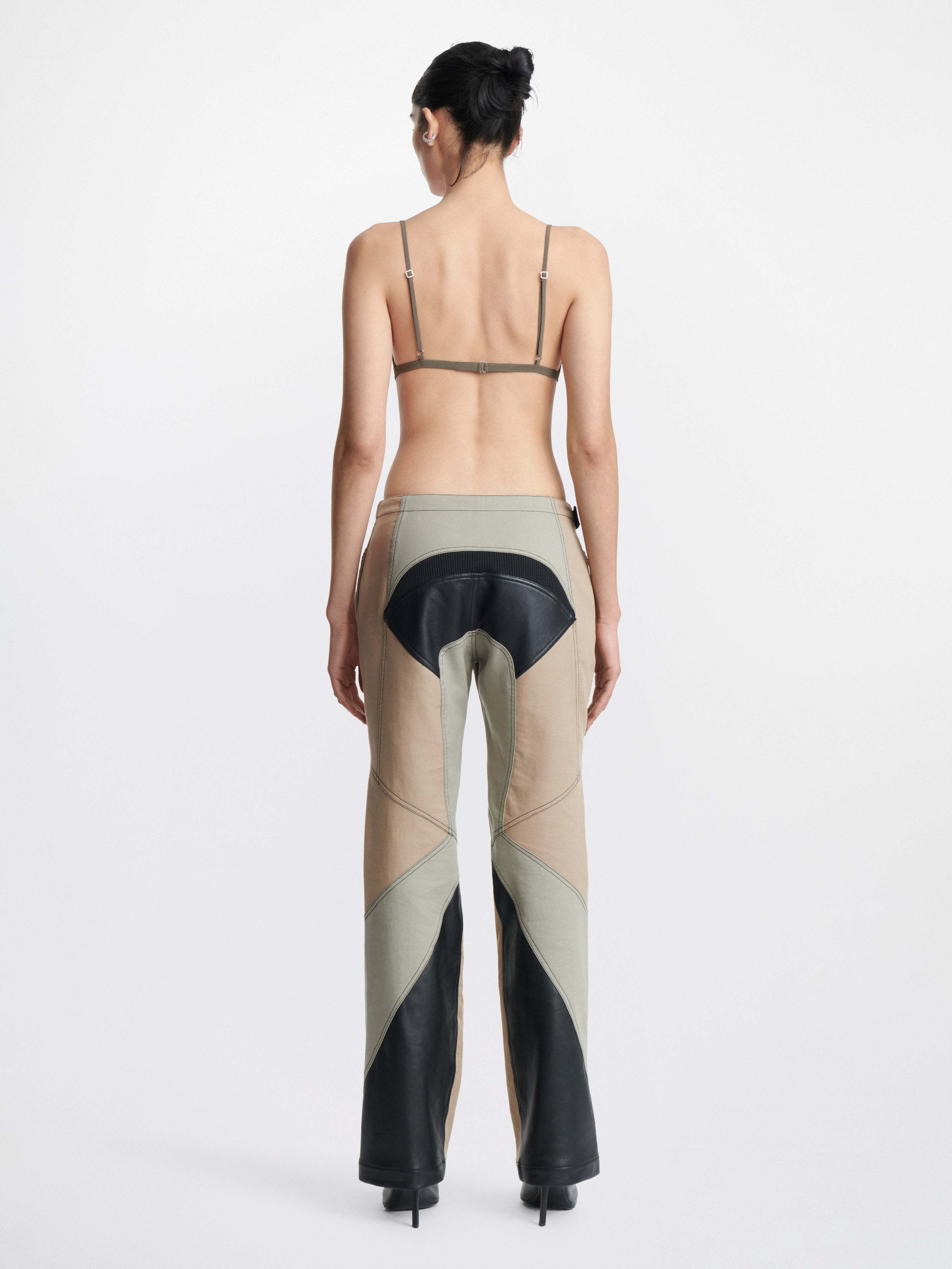 DION LEE BUTTERFLY-STYLE MESH BRA