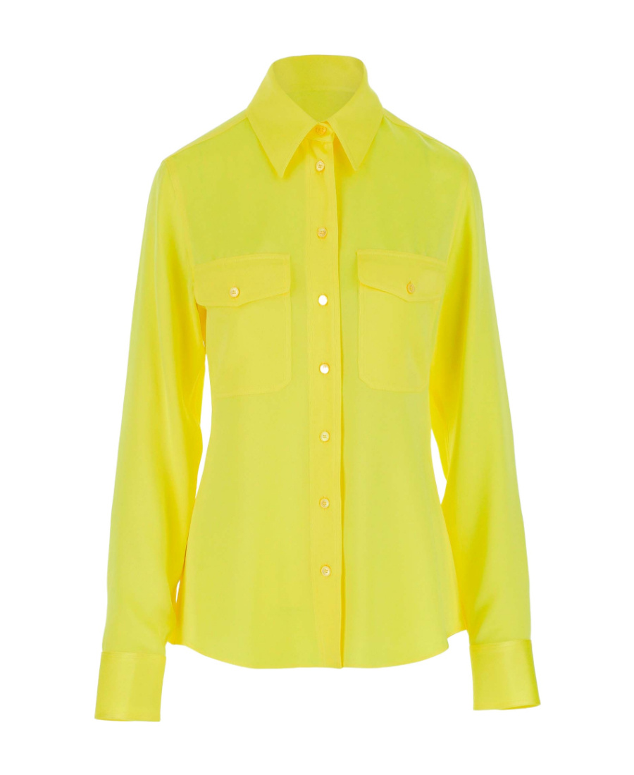 Stella Mccartney Long-sleeved Shirt In Yellow