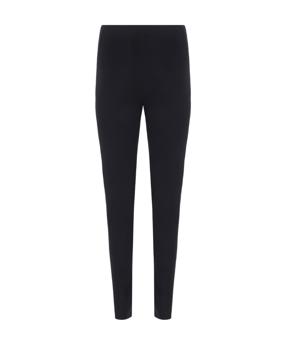 Jil Sander Logo-print Leggings In Black