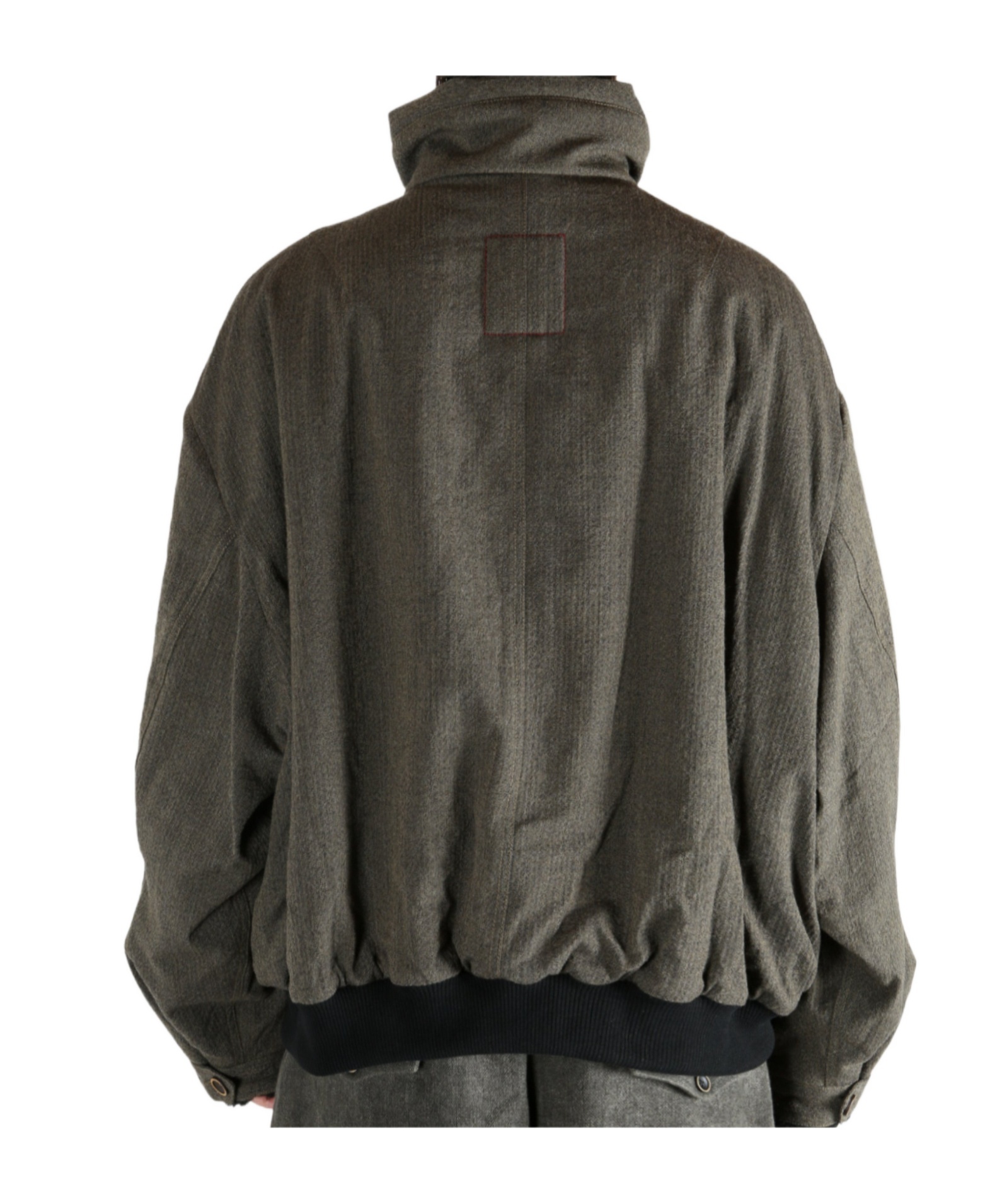 Uma Wang Jovan High-neck Bomber Jacket In Brown