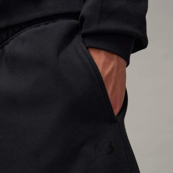 Y-3 X Adidas Logo-print Track Pants In Black