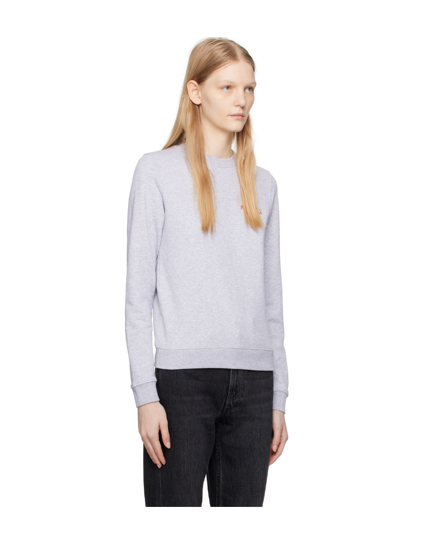 MAISON KITSUNÉ ROUND-NECKED LOGO SWEATER