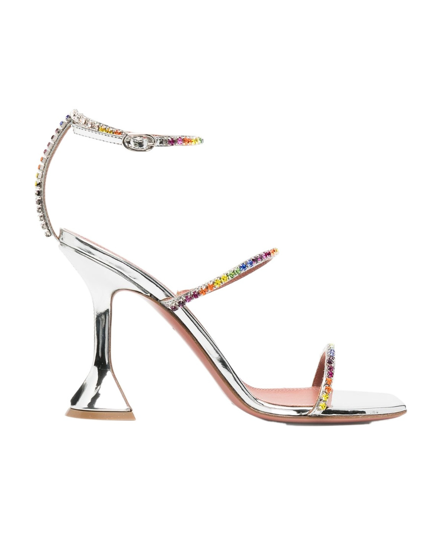 AMINA MUADDI HIGH HEELED SANDALS 