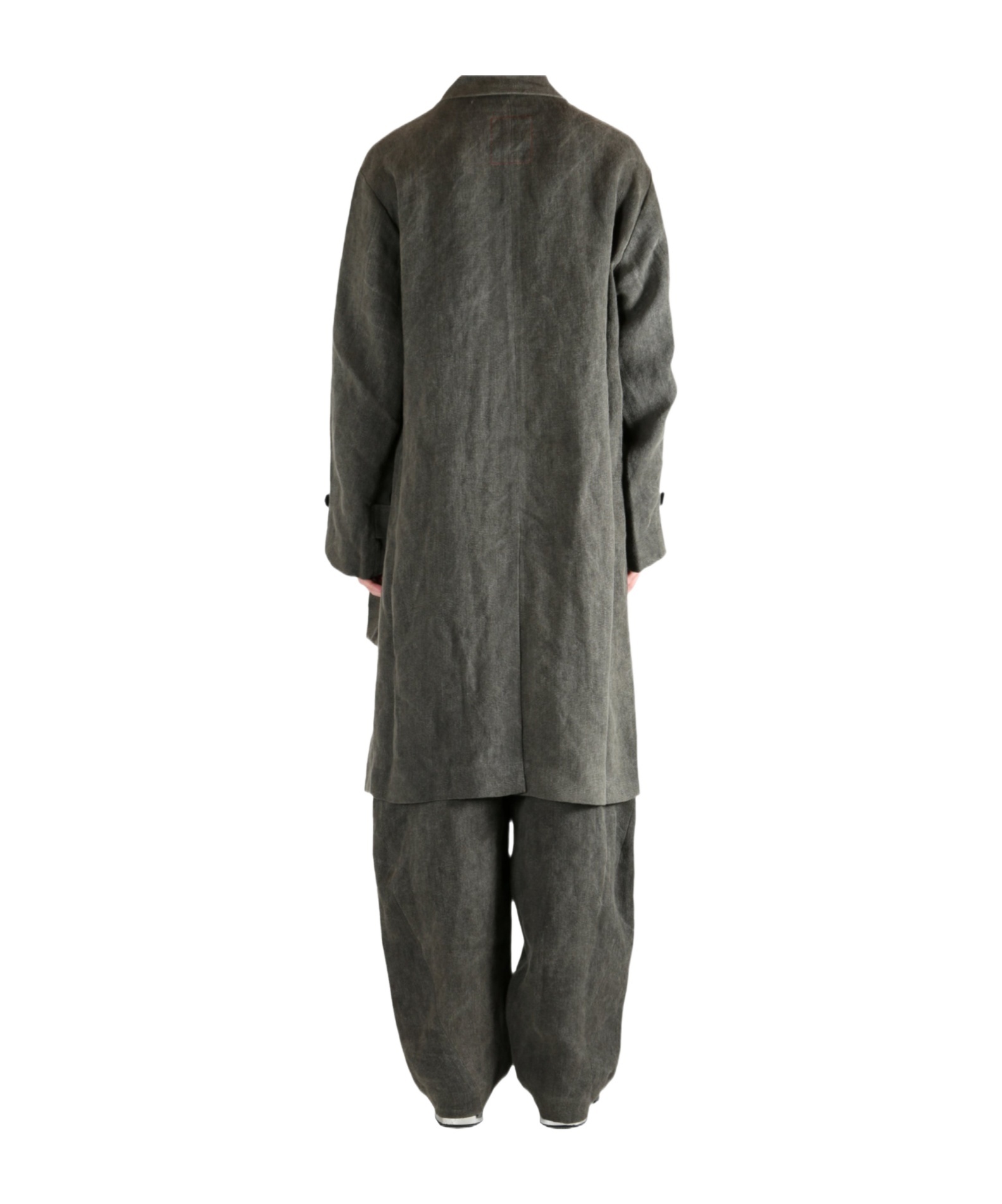 Uma Wang Long-sleeved Windbreaker In Gray
