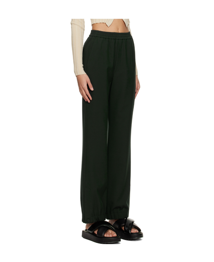 Nanushka Gathered Waist Trousers In Black