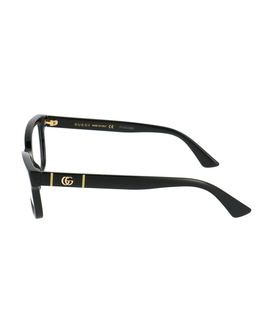 Gucci Rectangular Frame Glasses In Black
