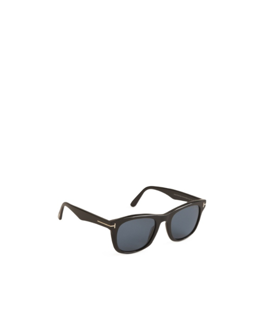 Tom Ford Kendel Smoke Gradient Square Unisex Sunglasses Ft1076 01b 54 In Black