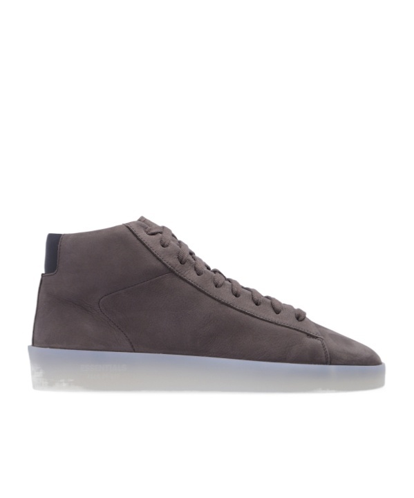 Essentials Round-headed Sneakers In Black