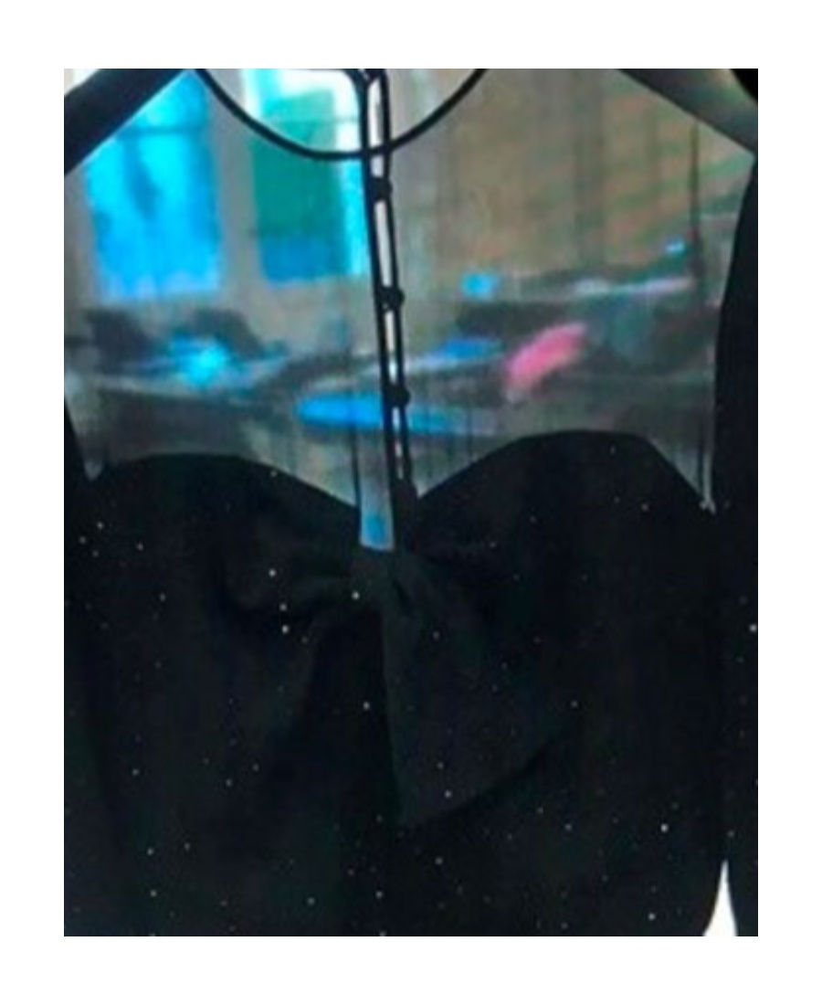 Saint Laurent Short Crystal-embellished Dress In Black