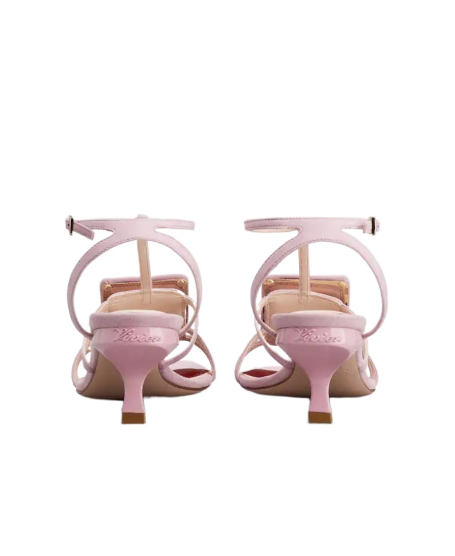 Roger Vivier Virgule Buckle Sandals In Multicolor