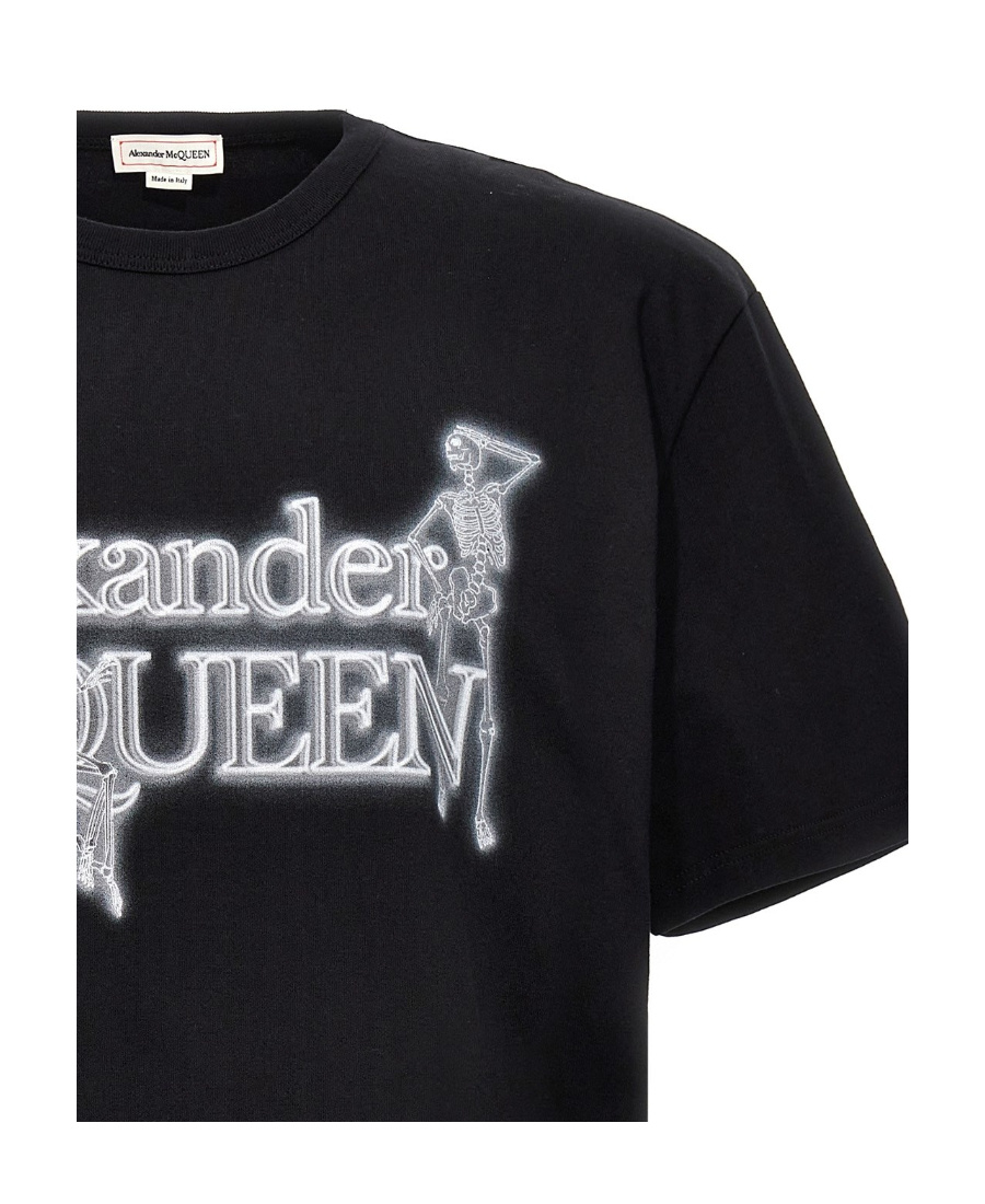 Alexander Mcqueen T-shirt In Black