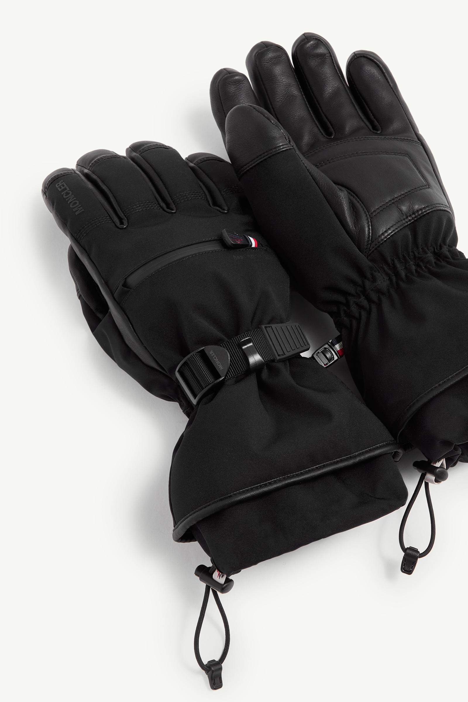 Moncler Padded Gloves In Black