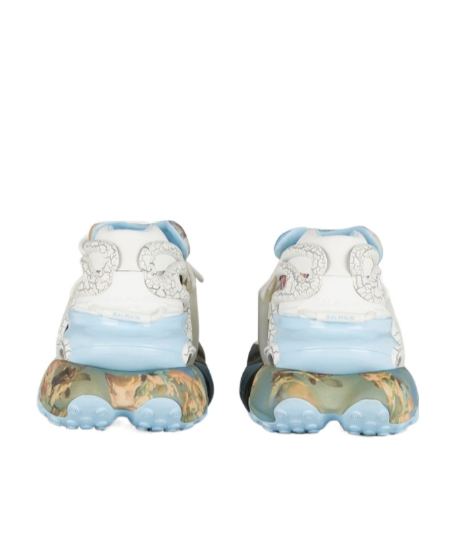 BALMAIN UNICORN TRAINERS IN PRINTED NEOPRENE