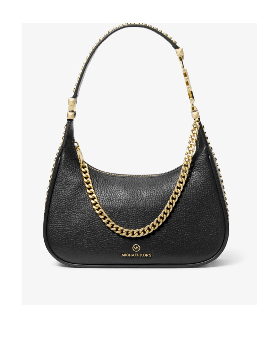 Michael Michael Kors Logo Shoulder Bag In Black