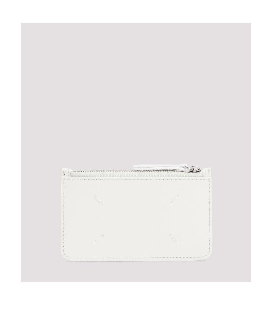 Maison Margiela Four-stitch Logo Wallet In White