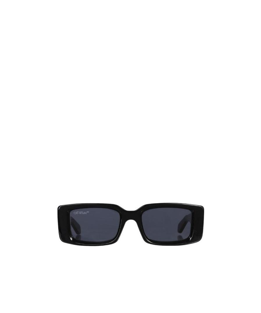 Off-white Arthur Sunglasses Black Dark Grey In Black