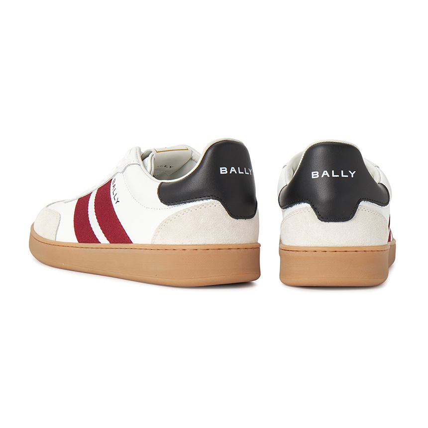 Bally Lace-up Sneakers In White