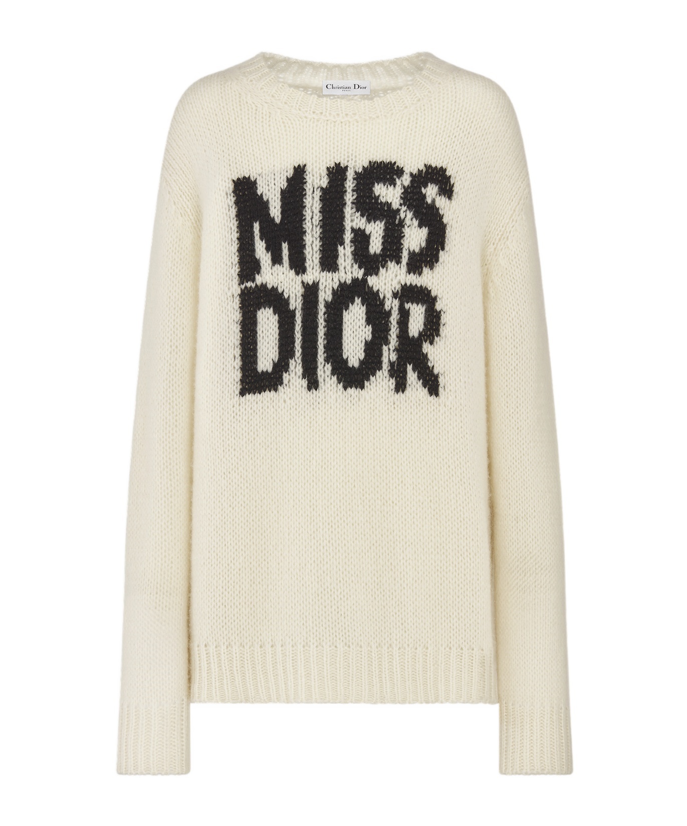 Dior Long Sweater In Gold