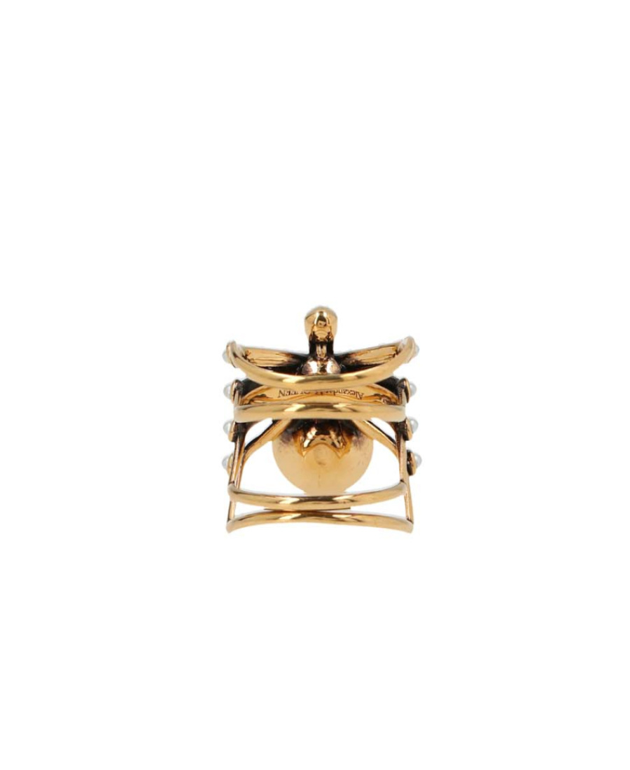 Alexander Mcqueen Spider Ring In Gold
