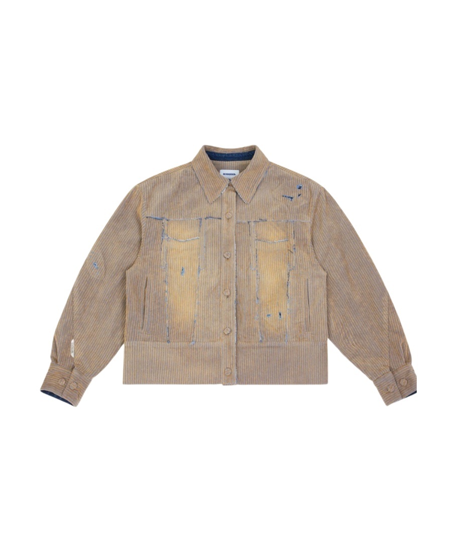 Ader Error Long-sleeved Casual Jacket In Nude
