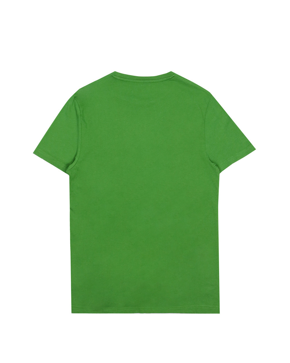 Ea7 Logo Printed T-shirt With Round Neck In Green