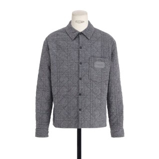 Dior Long-sleeved Shirt In Gray