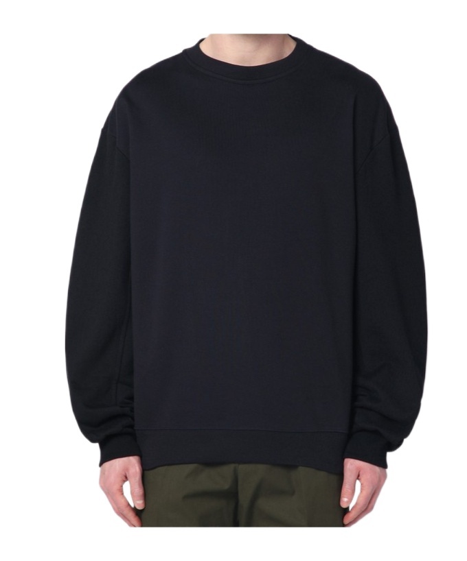 Dries Van Noten Navy Blue Sweatshirt With Zip Detail Men