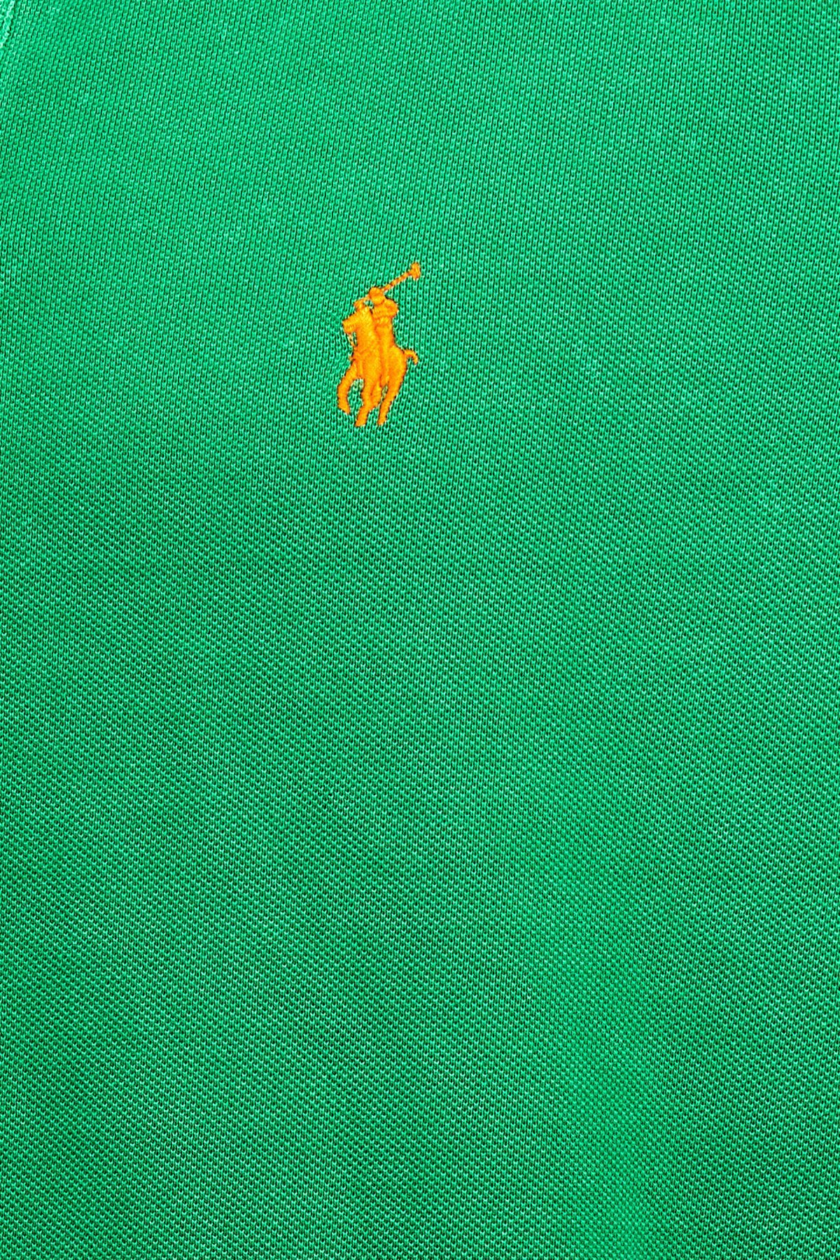 Polo Ralph Lauren Polo Pony-embroidered Polo Shirt In Green
