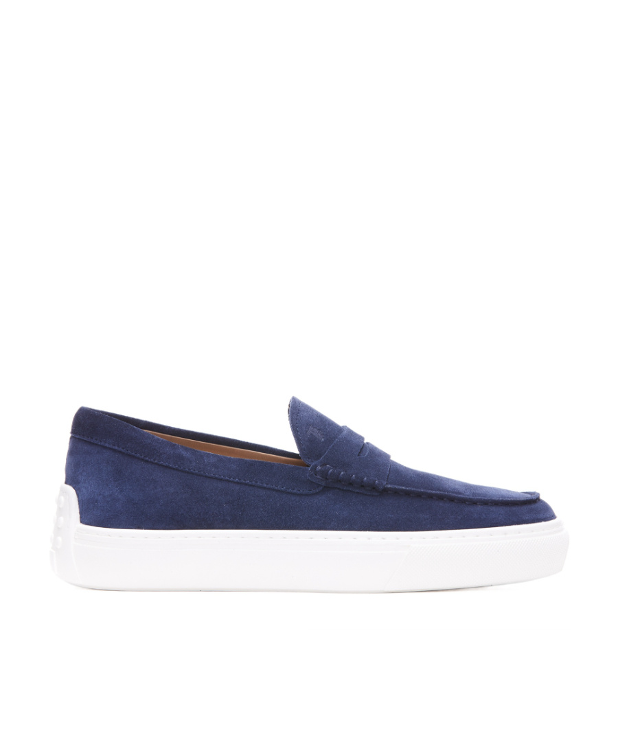 TOD'S GOMMINO SUEDE PENNY LOAFERS
