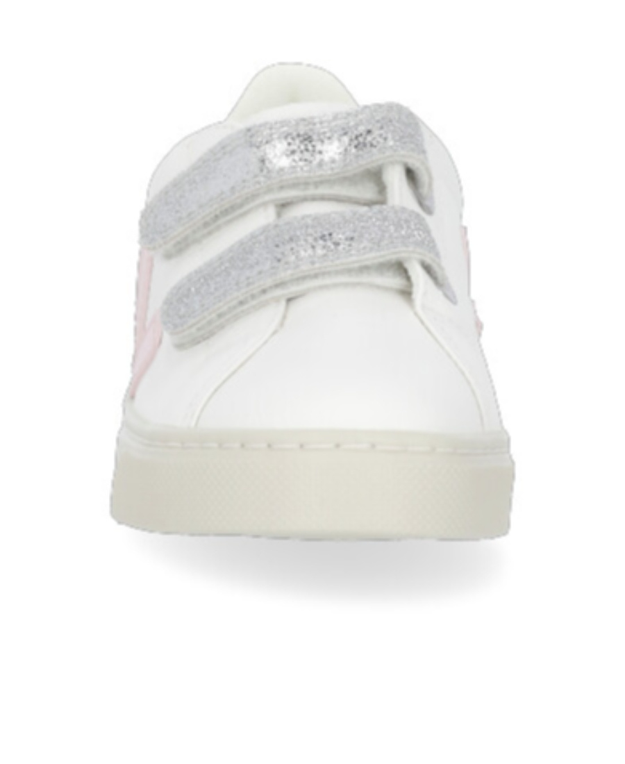 Veja Touch-strap Low-top Trainers In White