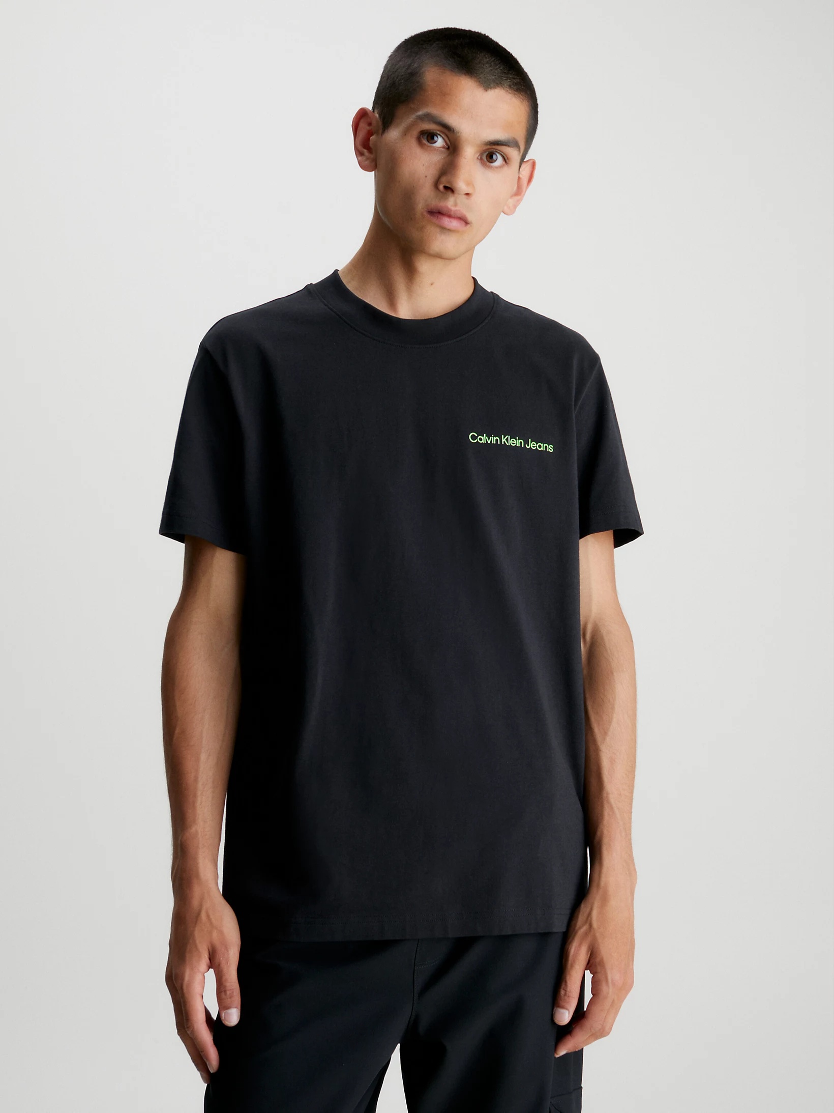 Calvin Klein Jeans Est.1978 Short-sleeved T-shirt In Black