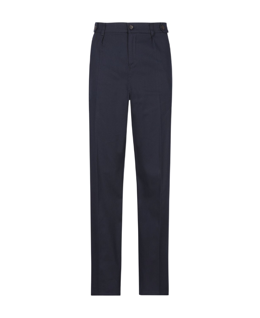 Gucci Web Stripe-detail Trousers In Black