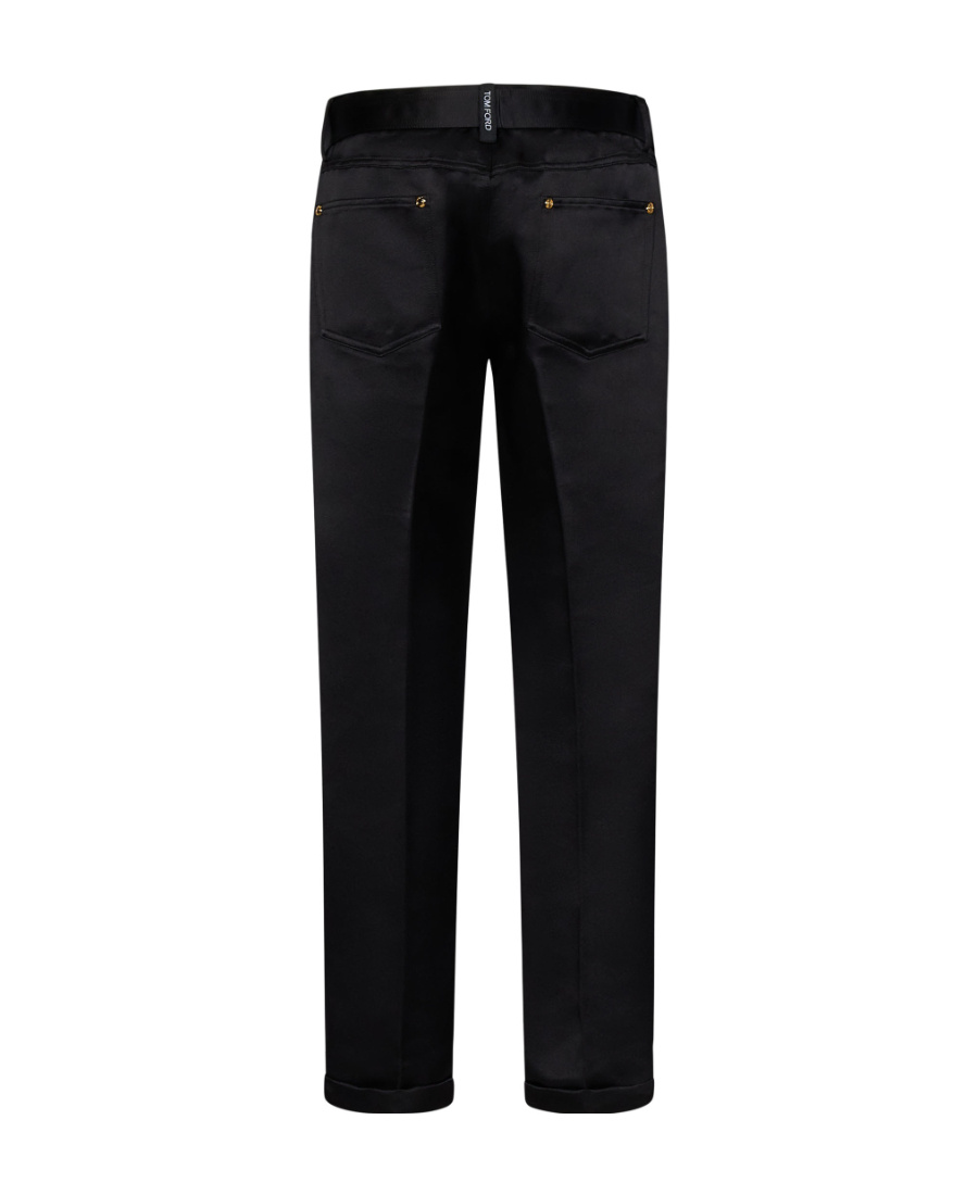 TOM FORD TOM FORD BELTED STRAIGHT-LEG TROUSERS