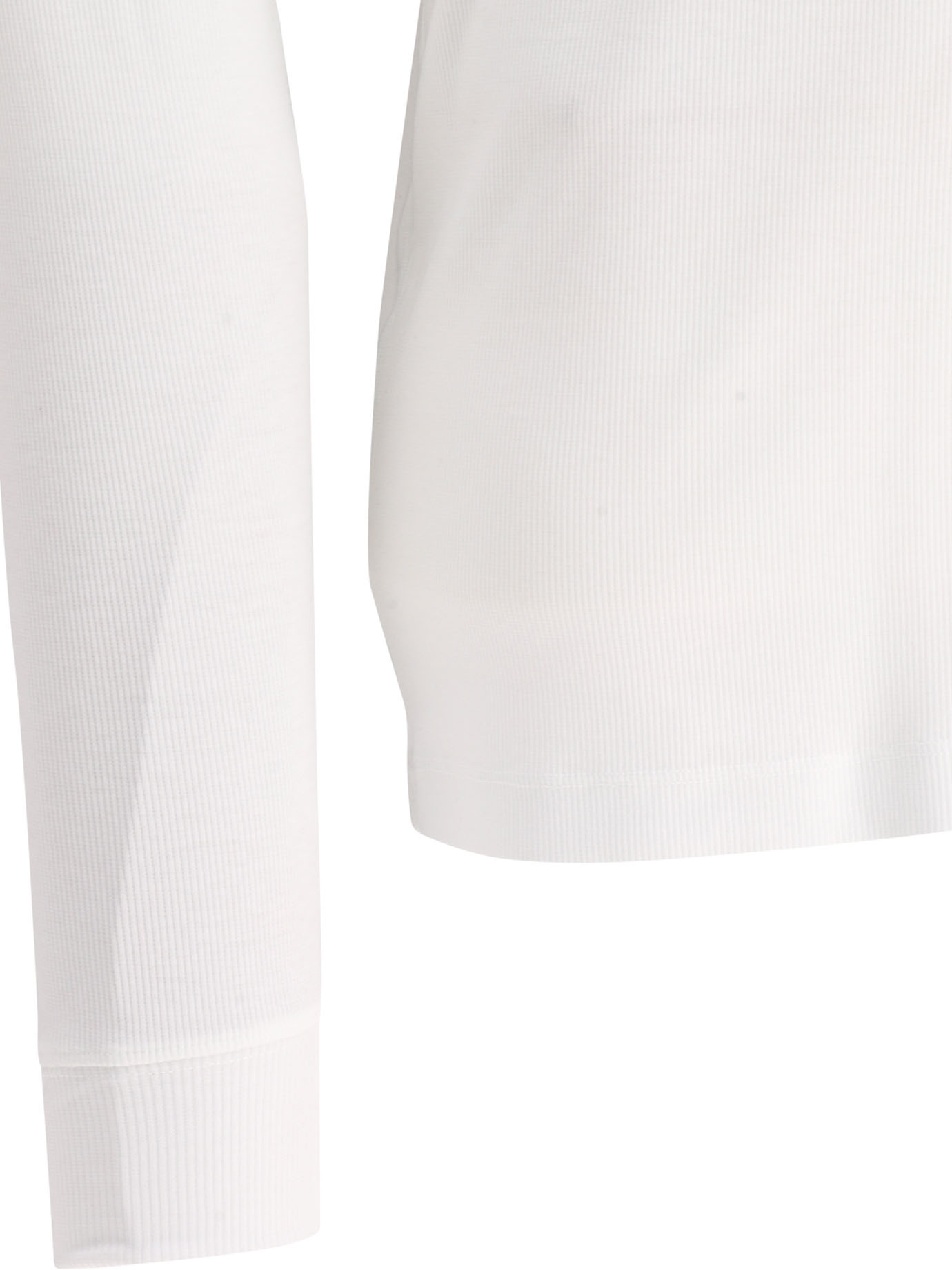 Tom Ford Henley T-shirt Ivory In White
