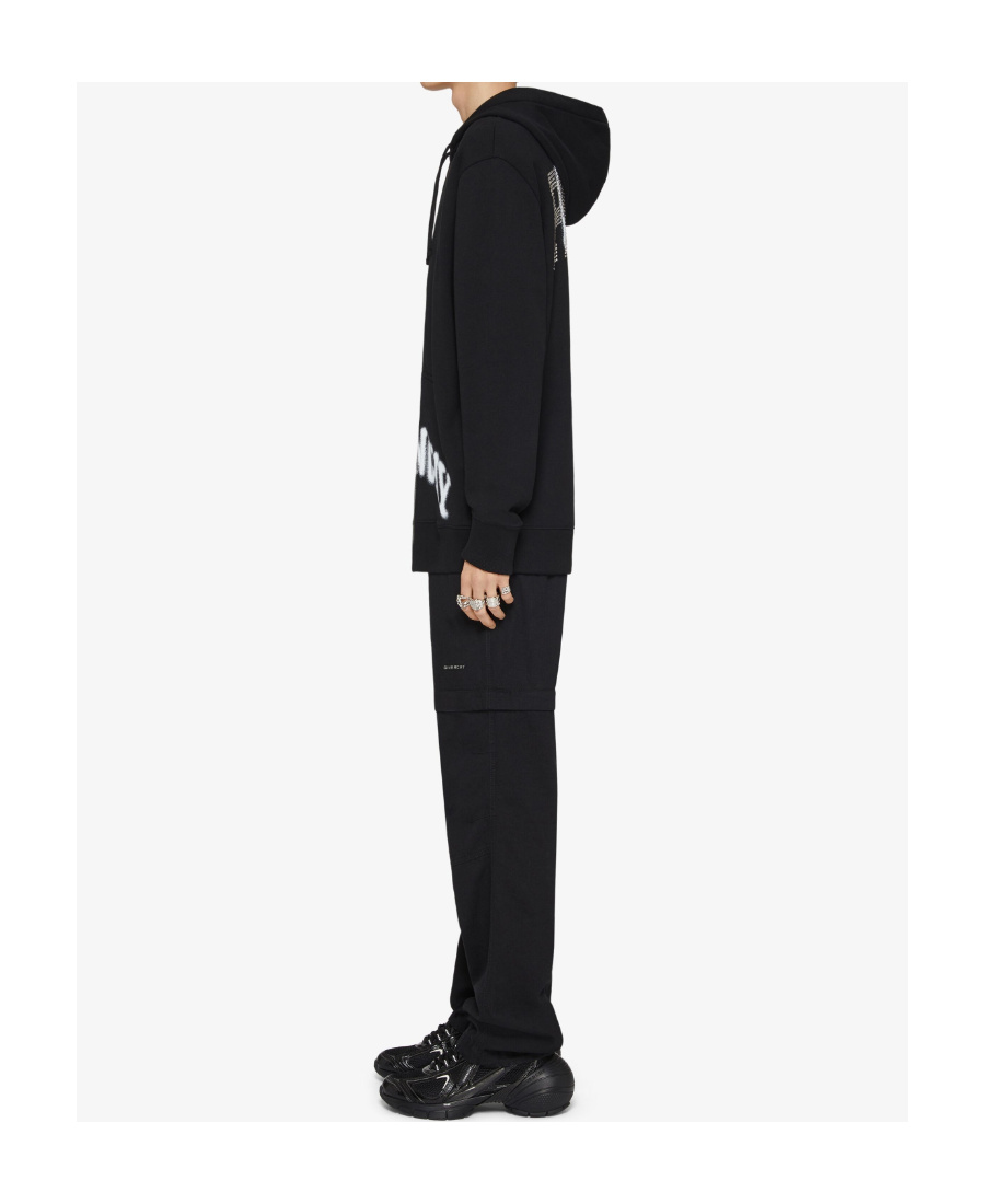 Givenchy Man Sweatshirt Black Size L Cotton In Black