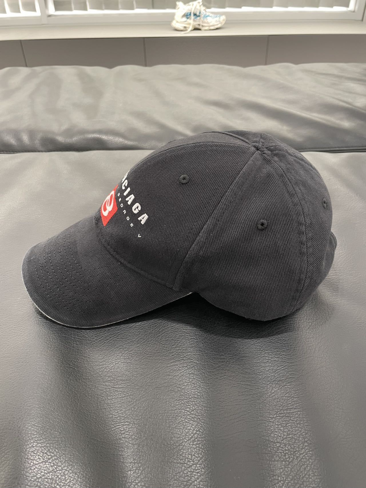 Balenciaga Unity Sport Cap In Faded Black