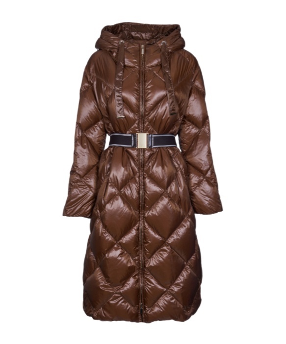 Max Mara Long-sleeved Cotton Clothes In Brown