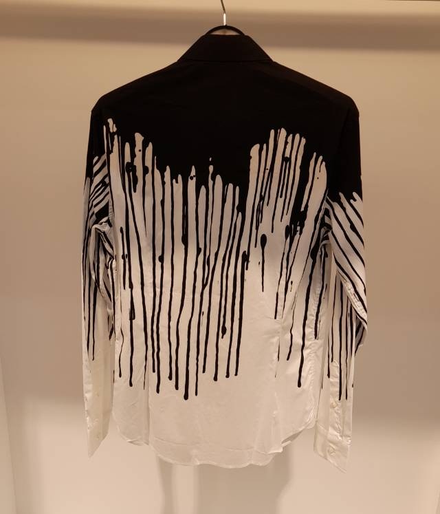 MOSCHINO COLOR MATCHING LONG-SLEEVED SHIRT