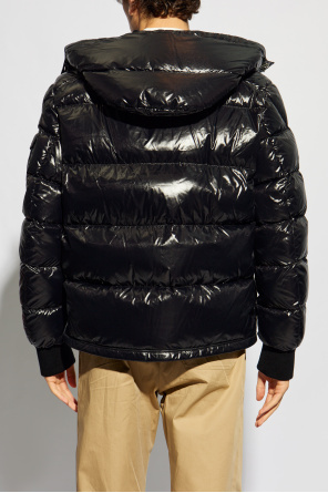 Moncler Maljasset Logo Patch Jacket In Black