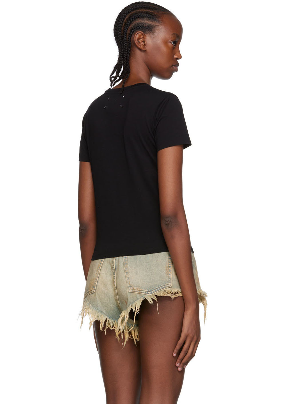 Maison Margiela Graphic Print T-shirt In Black