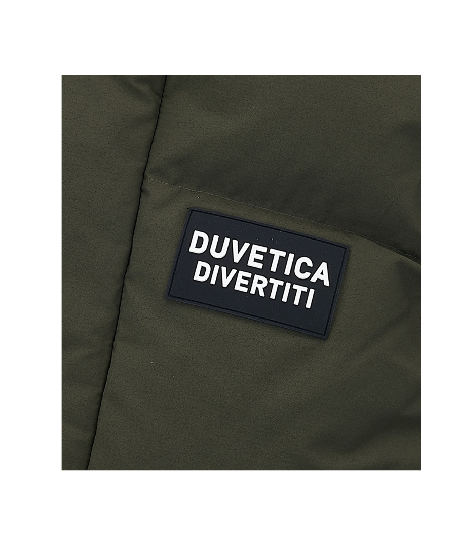 Shop Duvetica Zipper Vest In Black