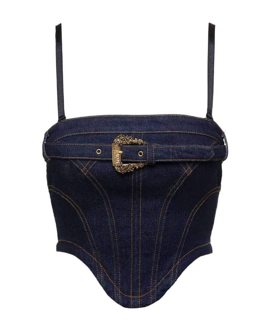 Versace Jeans Thin Shoulder Strap In Black