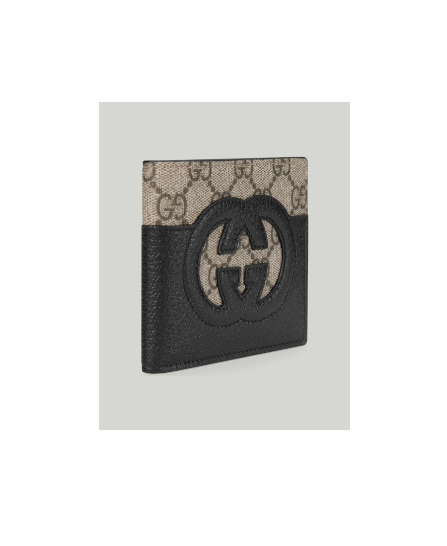 Gucci Logo-print Wallet In Black