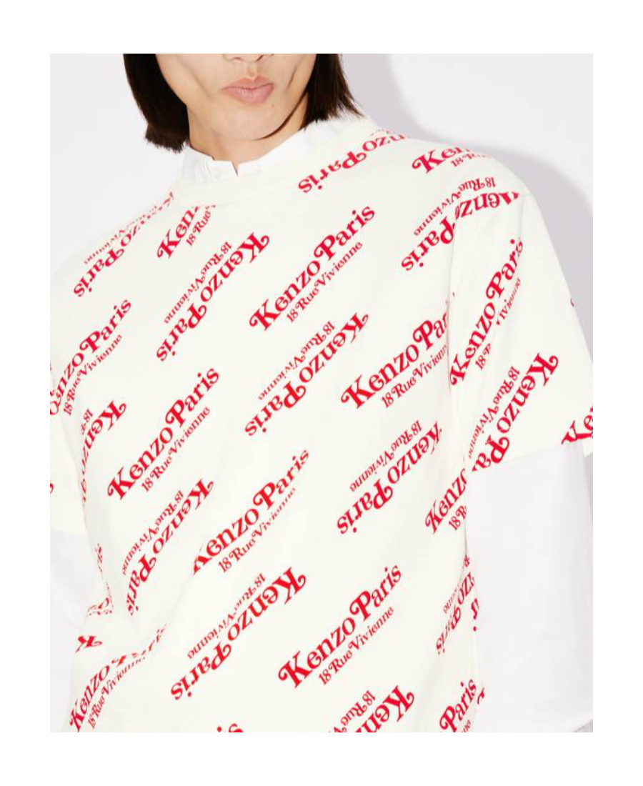 Kenzo X Verdy Oversized T-shirt In White