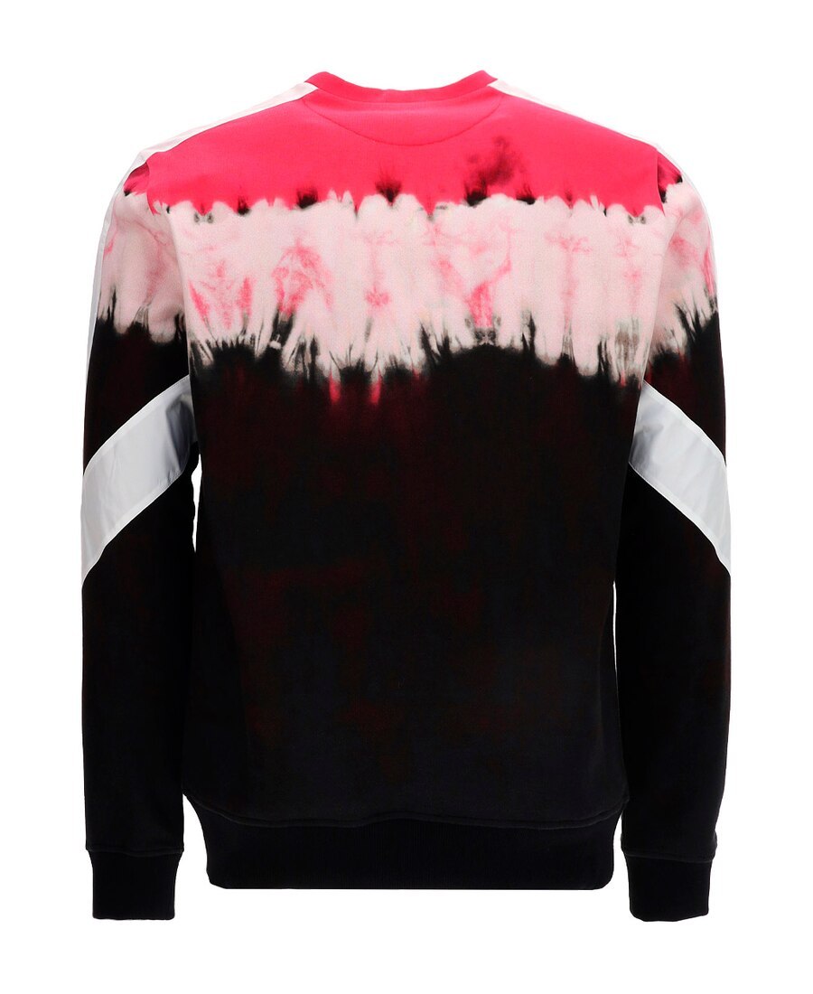 Valentino Panelled Vltn Logo Print Sweatshirt In Black