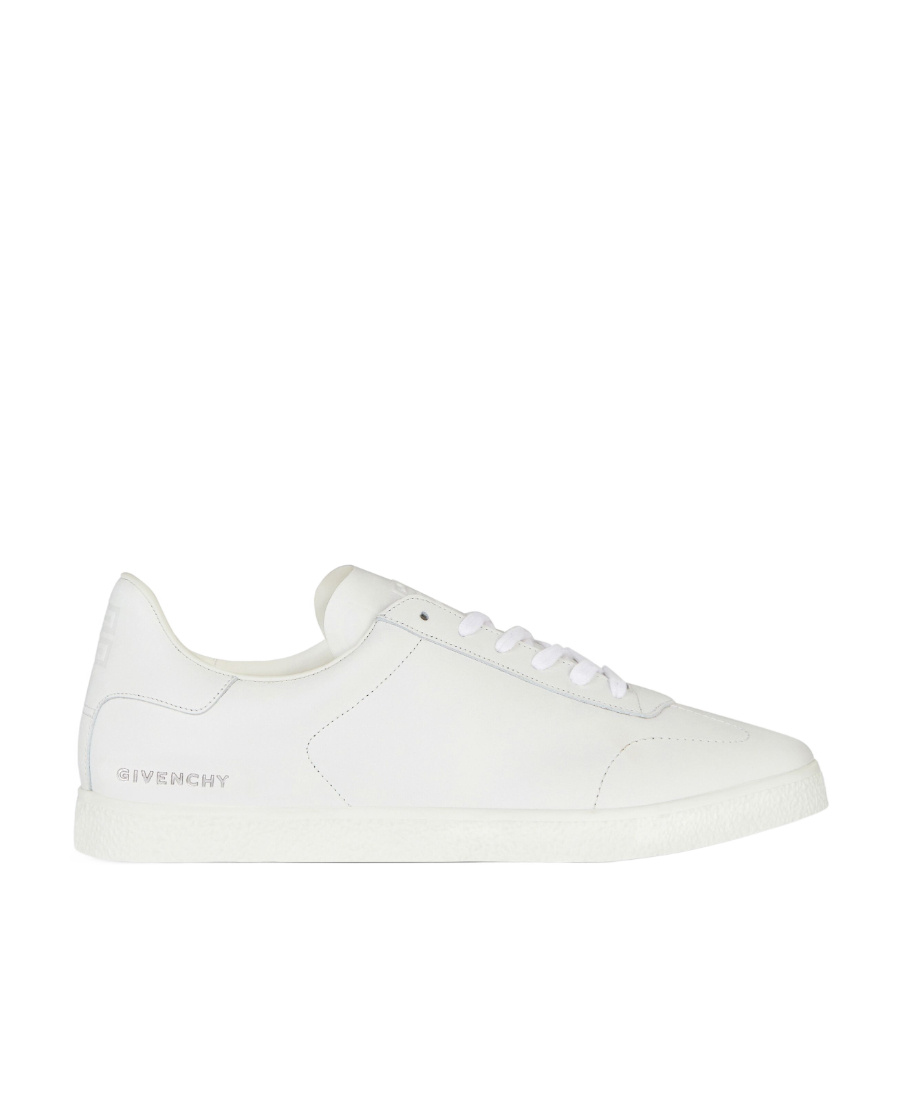 Givenchy Town Leather Sneakers In White