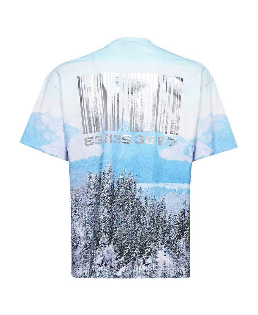 VTMNTS WINTER CASTLE PRINT T-SHIRT