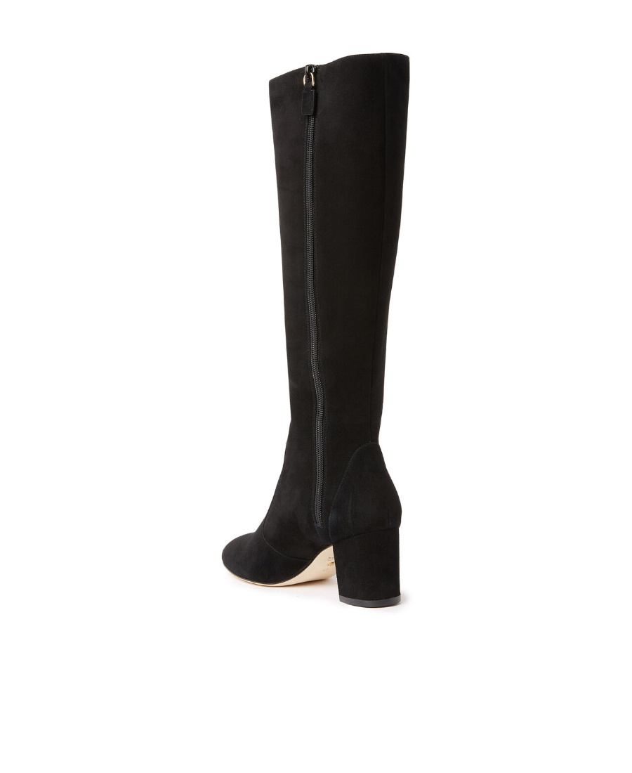 Stuart Weitzman Knee-length Leather Boots In Black