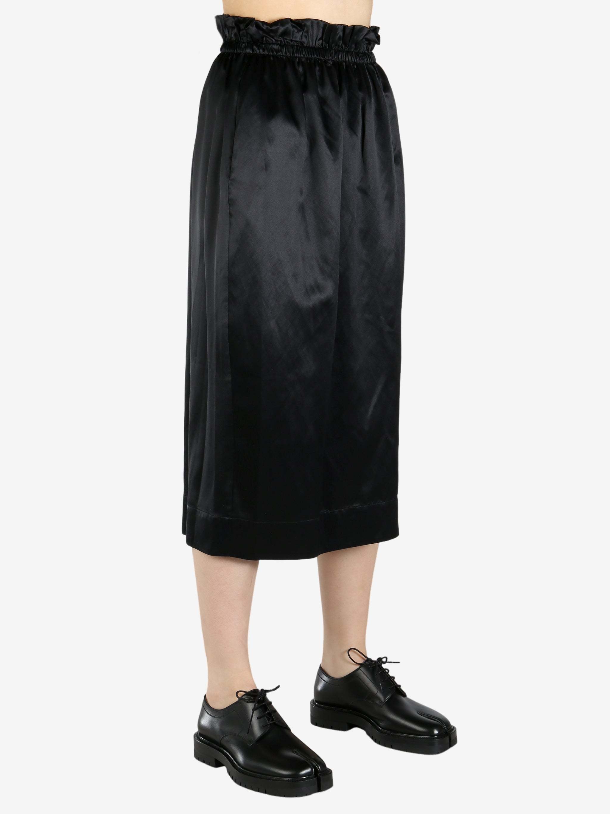 Simone Rocha Gathered Skirt In Black
